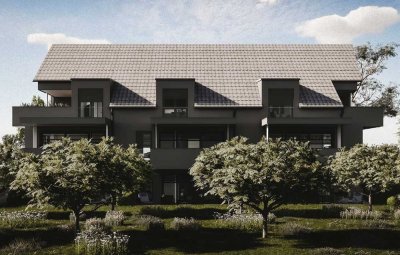 Stilvolle 2-Zimmer-Erdgeschosswohnung mit gehobener Innenausstattung mit EBK in BC-Rindenmoss