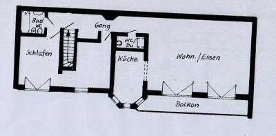 Sonnige individuelle 3-Zimmer-Wohnung mit Balkon in Weilheim i. OB
