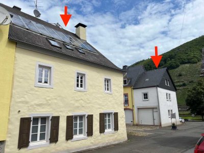 Historisches Juwel in Trittenheim – Denkmalgeschütztes Zweifamilienhaus mit sep. Garage
