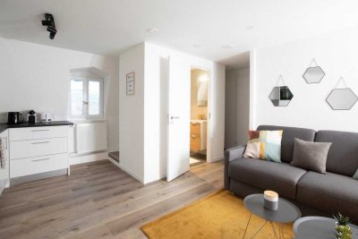 Renovierte 1,5-Zimmer-Wohnung und Balkon Einbauküche