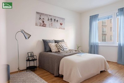 Erstbezugs-Neubau mit Zustimmung zur AirBnB-Nutzung mit hervorragender Ausstattung, Küche, Tiefgarage uvm. unweit der U1