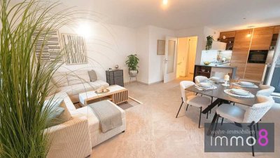 Erstbezug schicke Gartenwohnung auf 2 Ebenen - eine Oase der Ruhe