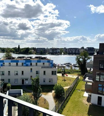 NEUBAU ERSTBEZUG - TRAUMHAFTES 3-ZIMMER PENTHOUSE MIT SONNENTERRASSE UND HERRLICHEM WASSERBLICK