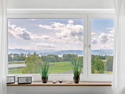 Schöner Wohnen mit traumhafter See- und Bergsicht