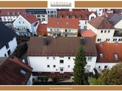 Toplage - Moosburg-Zentrum: Mehrfamilienhaus mit 4 Wohneinheiten + ausbaufähigem Dachgeschoss