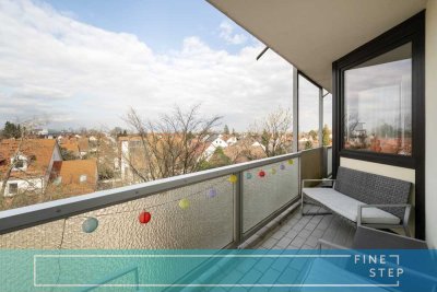 Lichtdurchflutete vermietete 2-Zimmer-Wohnung zentral in Lohhof