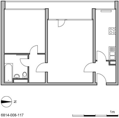 Demnächst frei! 2-Zimmer-Wohnung in Ratingen West