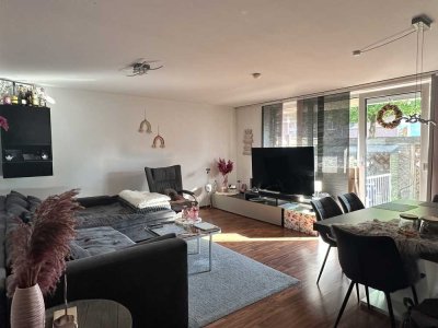 3-Zimmer-Erdgeschosswohnung mit Terrasse, Garten und Carport