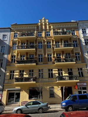 *** Friedrichshain - Möblierte 1,5-Raum-Wohnung im Hinterhaus***