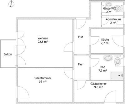 Wohnung in Landsberg