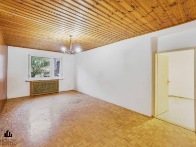Renovieren &amp; Wohlfühlen – 3-Zimmer-Wohnung mit Grünblick und viel Potenzial