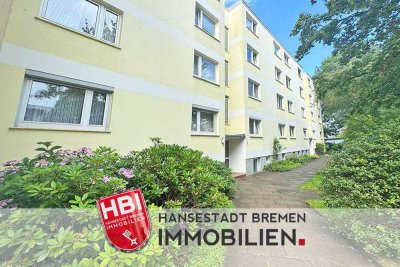 Huchting / Attraktive 3-Zimmer-Erdgeschosswohnung mit Loggia und Einbauküche