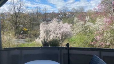 Sonnige Studiowohnung in kleiner Wohnanlage (4 WE) direkt am Biotop