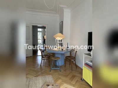 Tauschwohnung: Tausche zentrale Altbauwohnung, suche Wohnung mit Garten