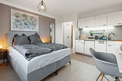 Geschmackvolles möbliertes Studio mit See- und Bergsicht