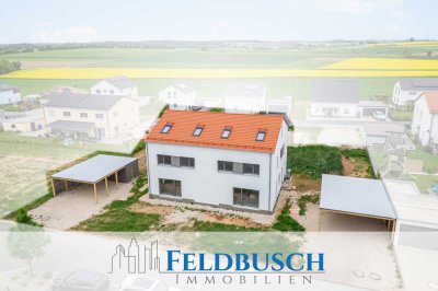 Wohnen auf höchstem Niveau – hochwertige Doppelhaushälfte mit viel Platz für die ganze Familie in De