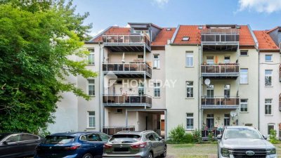 Bezugsfrei ab November: Charmante 3-Zimmer-Wohnung mit Balkon und Stellplatz in Köthen