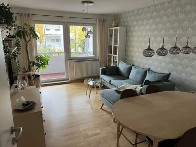 3 Zi. Hochparterre mit Balkon | St. Johannis am Nordklinikum