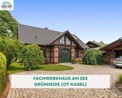 Exklusiver Ausblick: Fachwerkhaus am See in Grünheide (OT Kagel)
