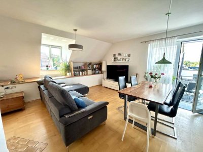 Stilvolle 5-Raum-Maisonette-Wohnung mit Balkon und Einbauküche in Dachau