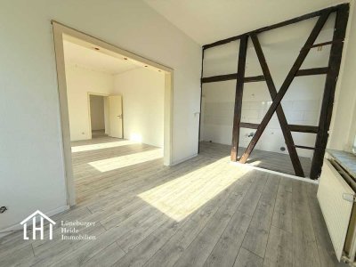 Charmante 3-Zimmer-Wohnung mit Fachwerkoptik in zentraler Lage von Ebstorf!