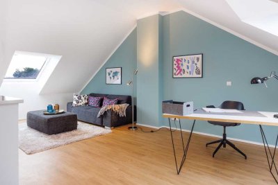 Wohnen im Grünen: Neubau-Mietshaus in Kamp-Lintfort mit Einbauküche und Garten