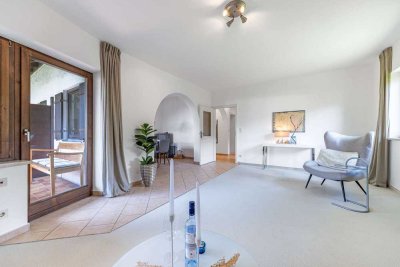 Garmisch, da wo andere sehr gerne Urlaub machen - zwei große Zimmer mit Südwestbalkon und Bergblick!