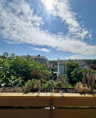 Herrliche 5-Zimmerwohnung auf zwei Etagen mit Garten in Ettlingen-Schöllbronn