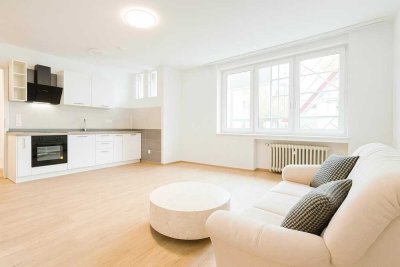 Charmantes saniertes 1,5-Zimmer Apartment / Möbliert / inkl. Einbauküche