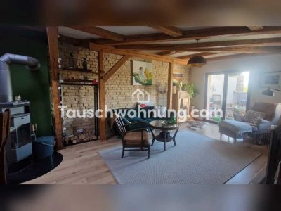 Tauschwohnung: Außergewöhnliche Wohnung direkt am Bergmannstrost  Halle