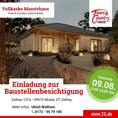 Herzliche Einladung zur Hausbesichtigung am 09.08.2025 in Mulda