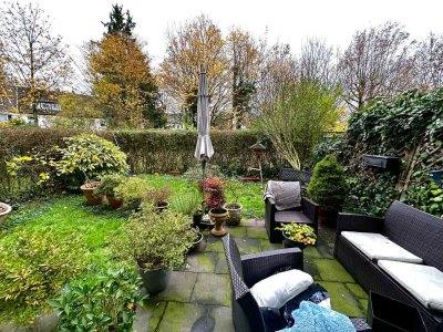 RESERVIERT 2 Zimmer, Küche Bad im EG mit Garten, TG-Stellplatz - vermietet -