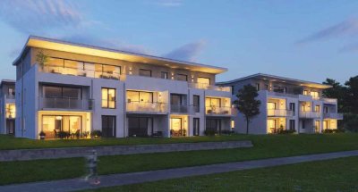 Schöne EG -Wohnung mit Terrasse, EBK und Tiefgaragenstellplatz