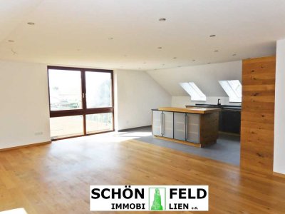 Nördlich von München:
Gehobene Dachgeschoß-Wohnung 
mit BORA-Herd und Wellness pur