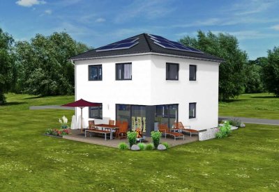 Toplage in Kleinmachnow! Förderfähige Stadtvilla mit höchster Energieeffizienz!