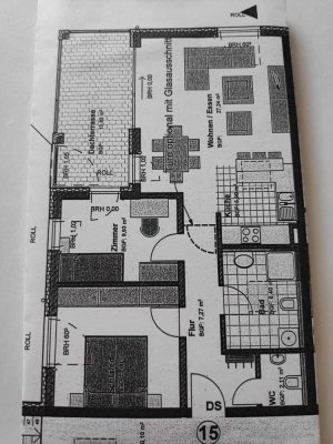 Elegantes 3-Zimmer Penthouse mit Balkon in Laupheim