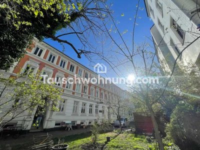 Tauschwohnung: 2,5 Altbau in der Schanze gegen Wohnung mit Balkon
