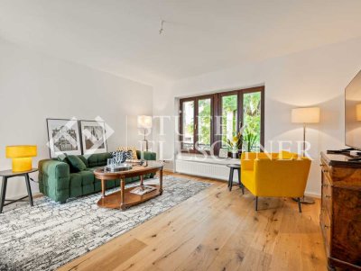 Attraktive 2-Zi.-Wohnung mit Balkon in charmanter Denkmalvilla! Erstbezug nach Sanierung*