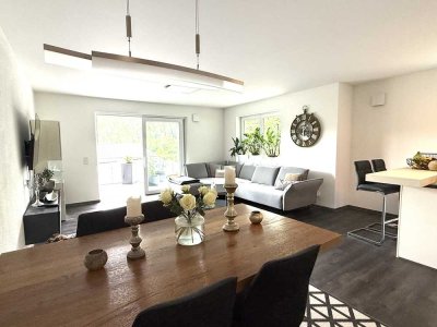 Moderne 3-Zimmer-Eigentumswohnung mit großem Südbalkon, Einbauküche – KfW 70