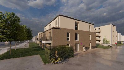 Helle, barrierefreie Dachgeschosswohnung im Neubauobjekt