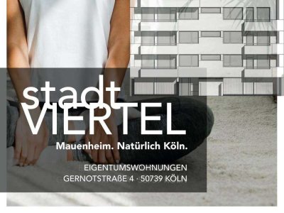 Charmante 3-Zimmer-Wohnung mit Sonnenloggia in Köln-Mauenheim! WE 6