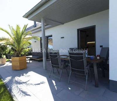 Winkelbungalow mit überdachter Terrasse-mit der Natur auf Tuchfühlung - in Dermbach