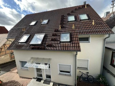 3-Zimmer-Maisonette-Wohnung in der Innenstadt von Nordheim