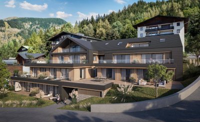 NEUBAUPROJEKT „ALPENSINFONIE“ EXKLUSIVER NEUBAU mit 11 Traumwohnungen 2- bis 6-Zimmer, exklusive und moderne alpine Architektur in Niedrigenergiebauweise