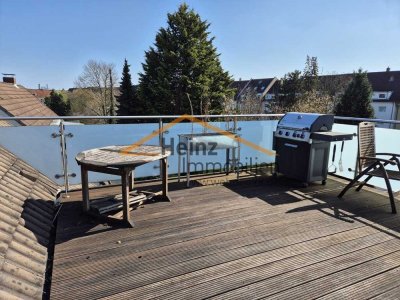Maisonettewohnung mit sonniger Dachterrasse !!!