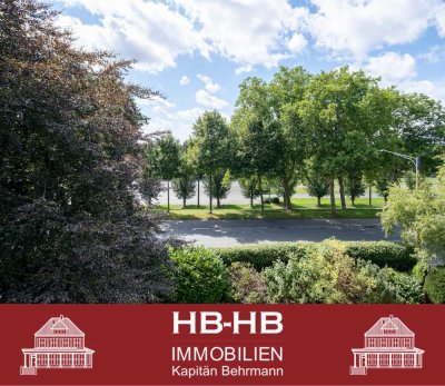 Attraktive 4-Zimmer-Wohnung mit Balkon, Garage und Blick aufs Werder-Trainingsgelände