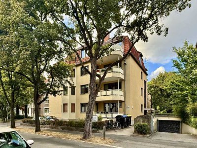 Zwei-Zimmer-Wohnung mit Südbalkon und Gartenmitbenutzung im unteren Ostviertel