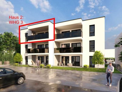 Exklusive Familienwohnung mit moderner Einbauküche mit hochwertigen Elektrogeräten, 2 E-Stellplätzen