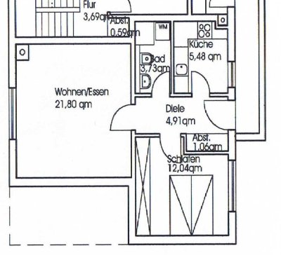 Schöne Souterrain 2-ZWG. Waldrandgebiet und gute Anbindung
