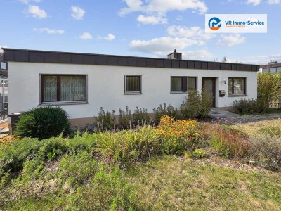 Familienfreundlicher Bungalow mit Garten – Wohnen auf einer Ebene am Würzburger Heuchelhof!